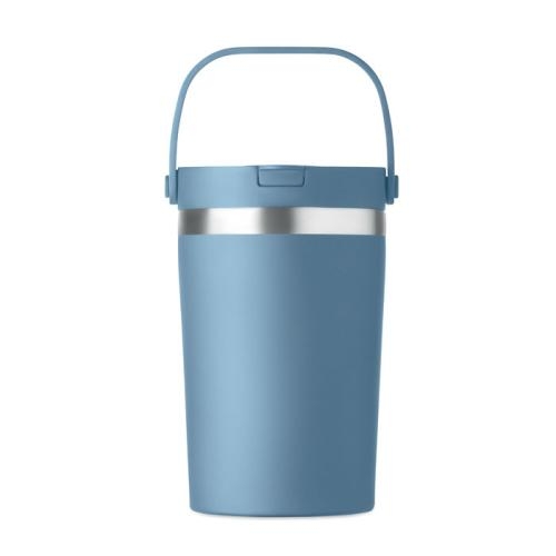 Dubbelwandige beker 350 ml Cozycup petrol