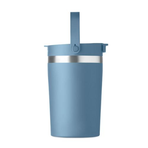 Dubbelwandige beker 350 ml Cozycup petrol
