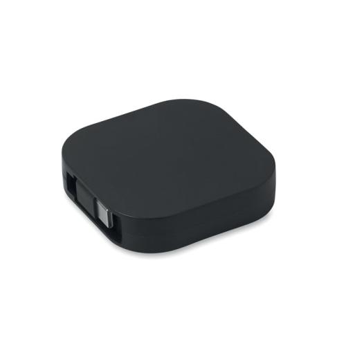 Uittrekbare oplaadkabel 100W Linea 100 zwart