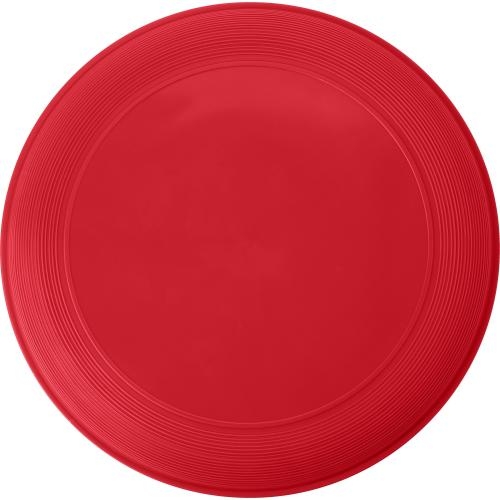 Frisbee met ringen stapelbaar rood