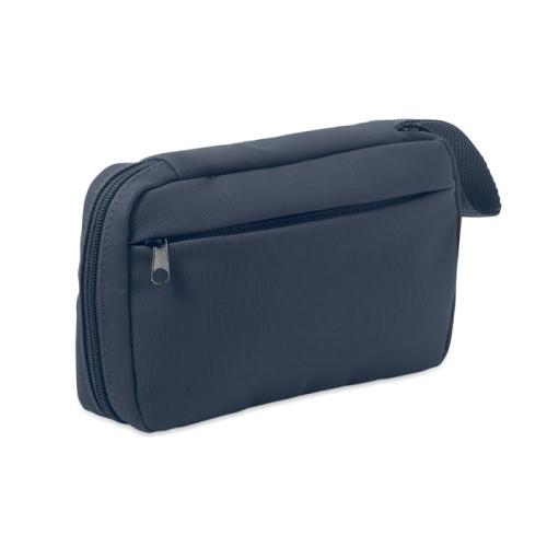 600D RPET toilettas Vanit navy