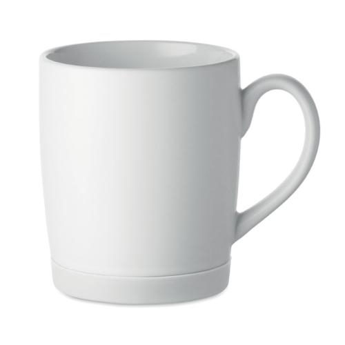 Keramische mok 300 ml Silbase wit