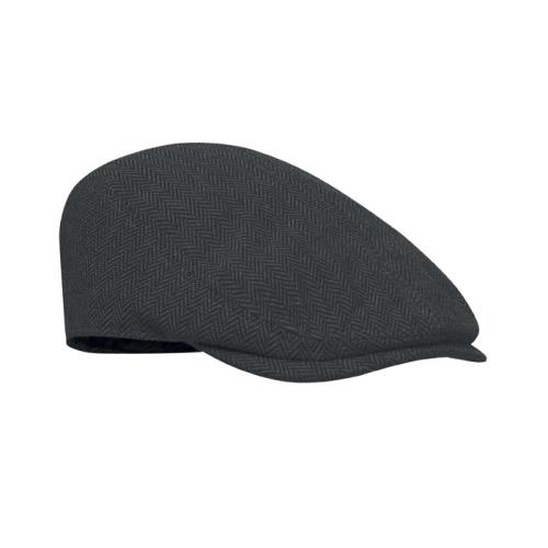 Newsboy platte pet Blind peak zwart
