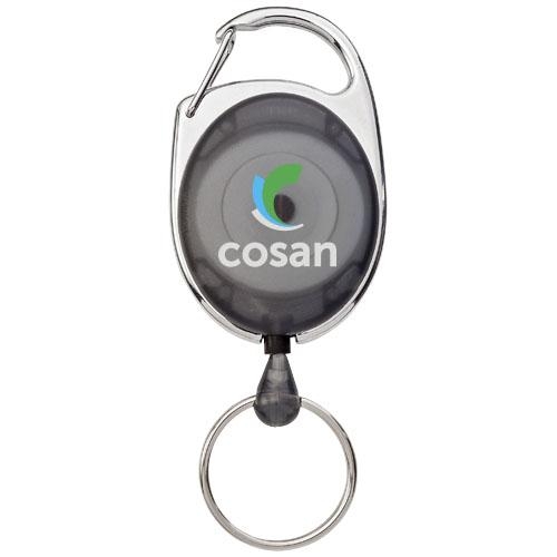 Gerlos sleutelhanger en rollerclip zwart