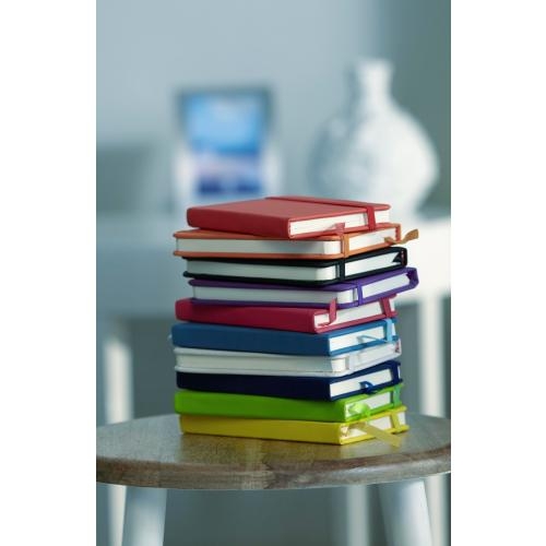 Full colour A6-notitieboekje Dita blauw