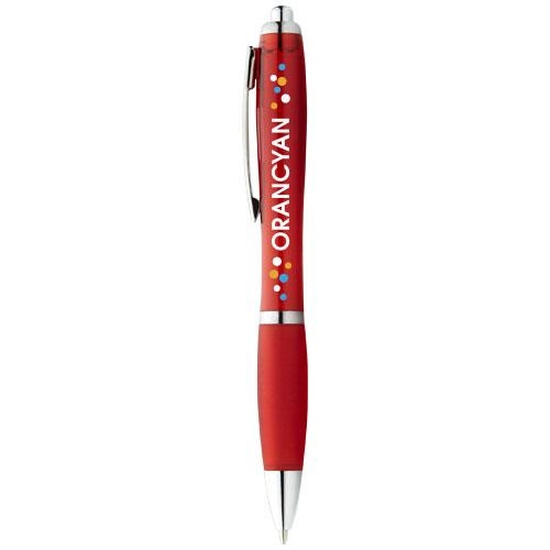 Nash balpen gekleurde houder en grip rood