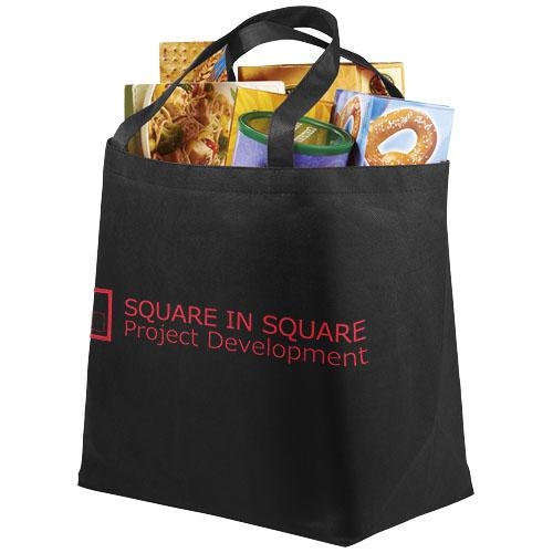 Grote non-woven draagtas 28L Maryville zwart