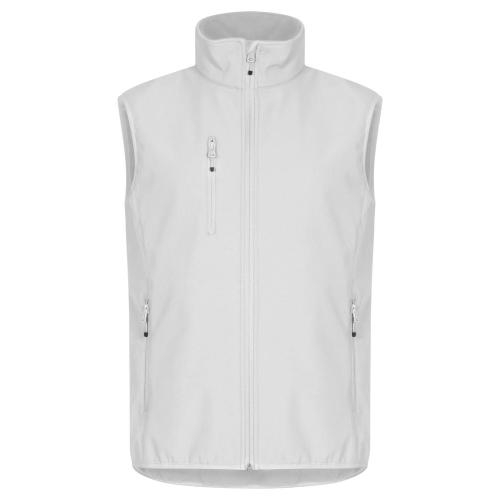 Classic softshell vest wit,2xl