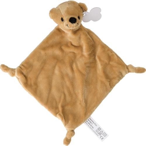 Zacht knuffeldoekje bruin