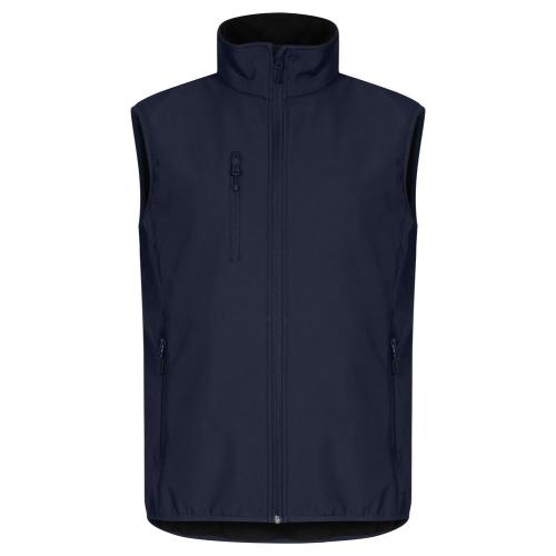Classic softshell vest dark navy,2xl
