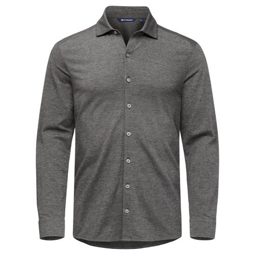 Advantage overhemd heren antraciet melange,4xl