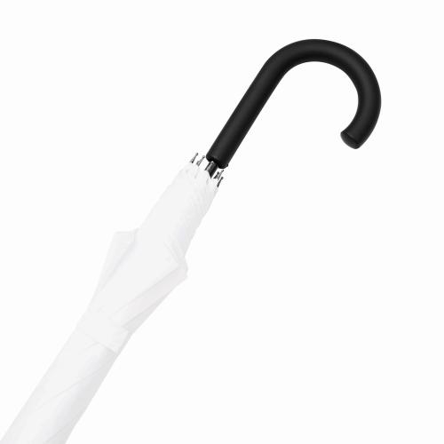 Stormparaplu polyester pongee wit