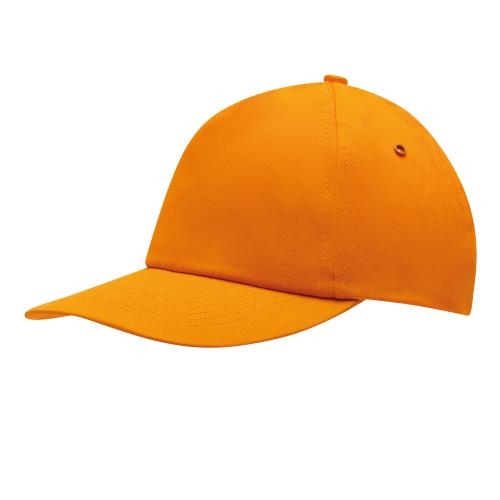 Katoenen baseball cap Racing oranje