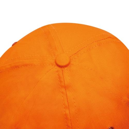 Katoenen baseball cap Racing oranje