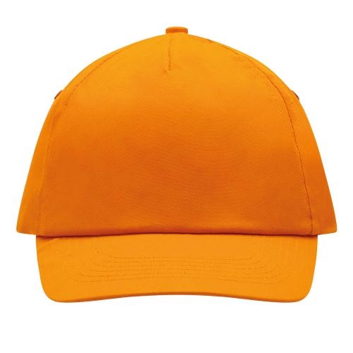 Katoenen baseball cap Racing oranje