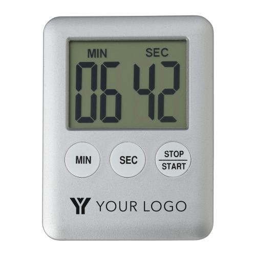 Keukentimer zilver