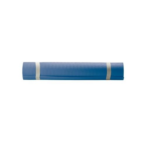 Fitness yogamat met draagtas donkerblauw