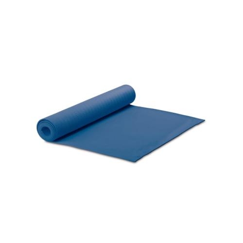 Fitness yogamat met draagtas donkerblauw