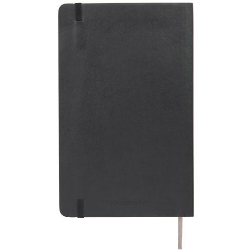 Moleskine classic L soft cover gelinieerd notitieboek zwart