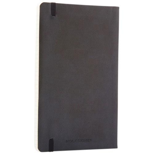 Moleskine classic L soft cover gelinieerd notitieboek zwart