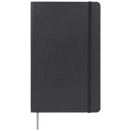 Moleskine classic L soft cover gelinieerd notitieboek zwart