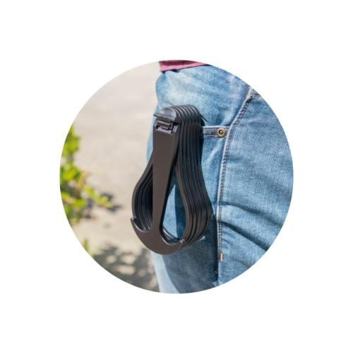 Cupkeeper - Bekerhouder voor festivals zwart