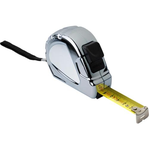 Rolmaat 5 meter zilver
