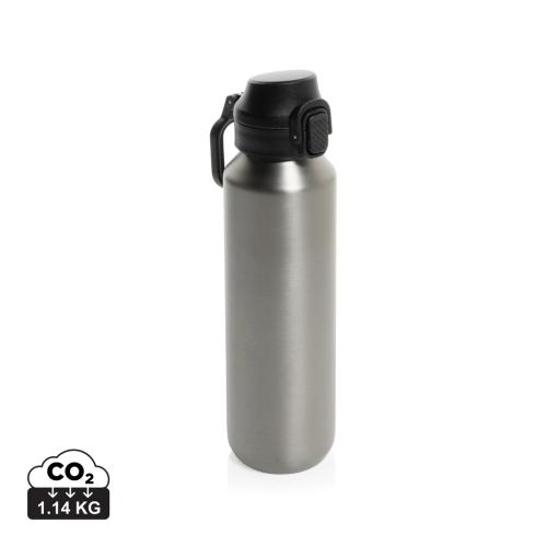 RCS lockable sportfles 600 ml zilver