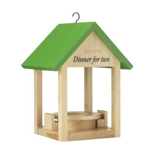 vogelvoederhuisje Dinner for Two hout