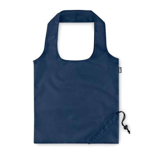 Opvouwbare tas van RPET navy