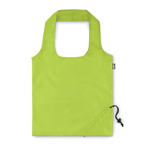Opvouwbare tas van RPET lemon