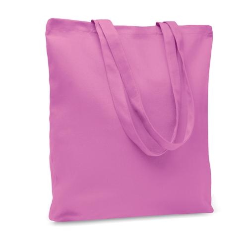 Stevige canvas boodschappentas Rassa coloured violet