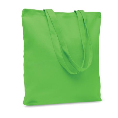 Stevige canvas boodschappentas Rassa coloured lemon