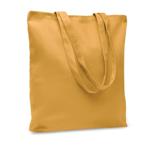 Stevige canvas boodschappentas Rassa coloured oker