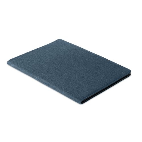 300D RPET A4 portfolio Casove blauw