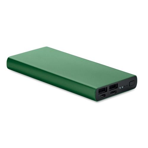 10000 mAh powerbank Powerflat donker marinegroen
