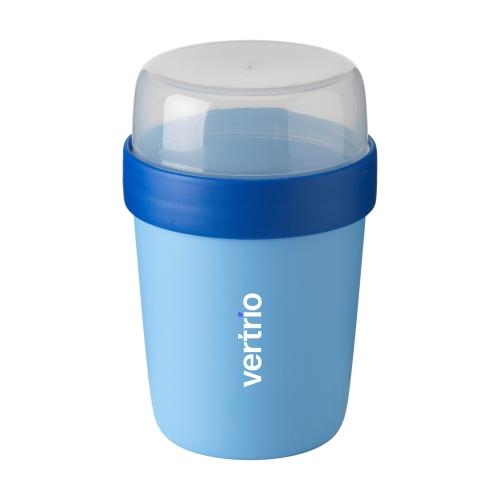Day-to-Day Muesli yoghurtbeker 400 ml blauw