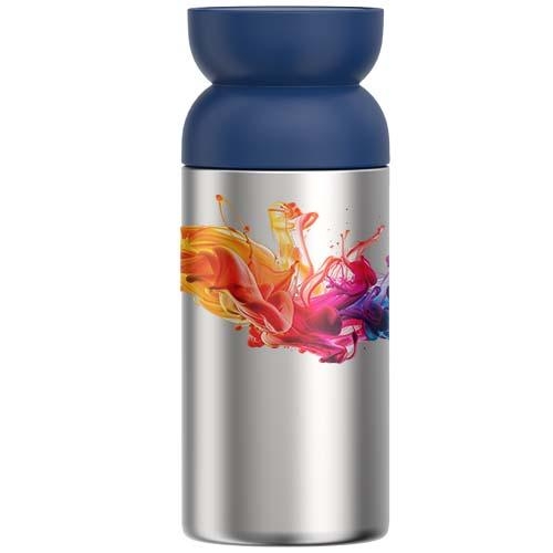 Geïsoleerde koffiemok 350 ml Mepal Ellipse helder blauw