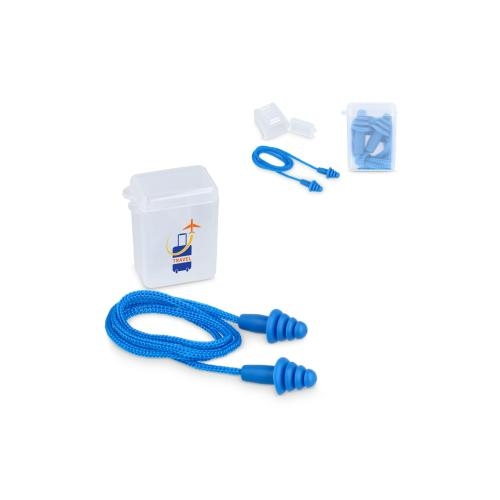 Oordopjes met koord | EN 352-2 | 32 dB blauw