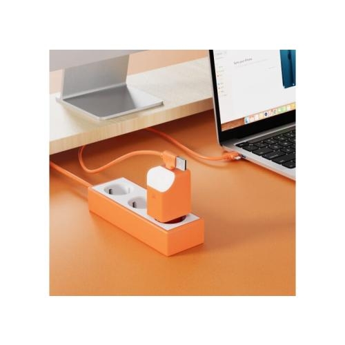 USB-A en USB-C lader 65W Xoopar Ice-G oranje