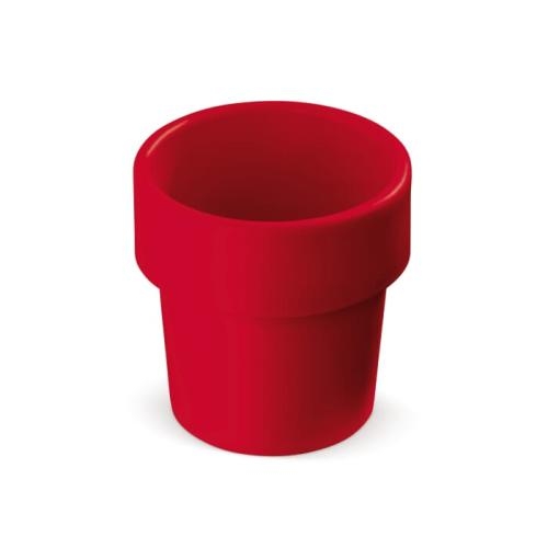 Koffiebeker Hot-but-cool 240 ml rood