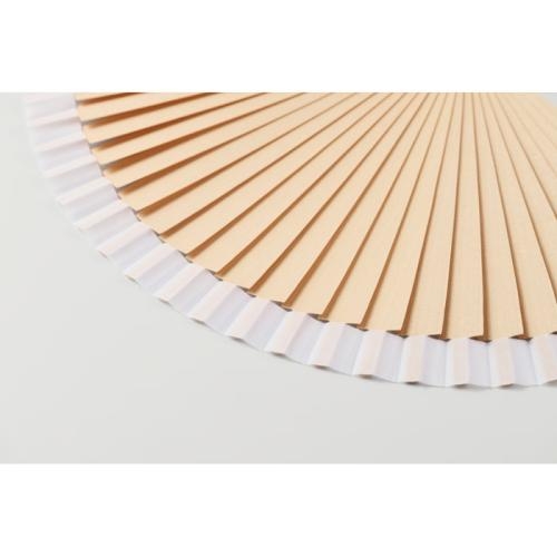Houten waaier Woodfan wit