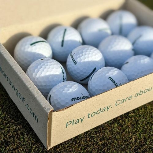 Golfbal Tomorrow golf wit