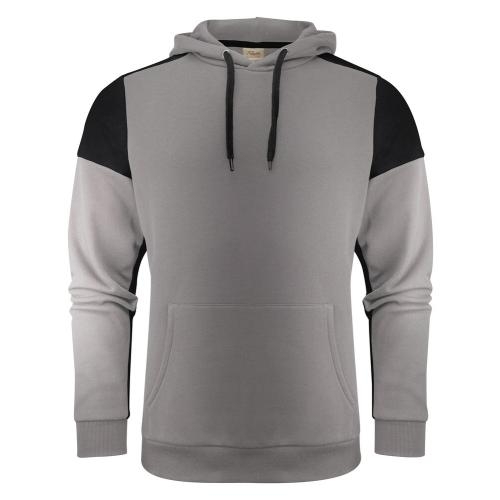 Prime Hoodie Unisex staalgrijs/zwart,m