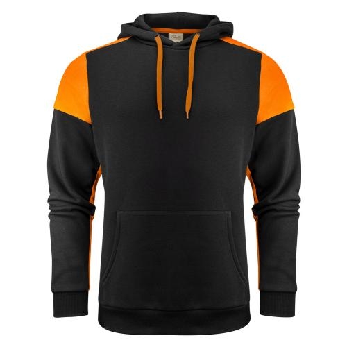 Prime Hoodie Unisex zwart/oranje,3xl