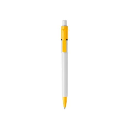 Balpen Technique wit/geel