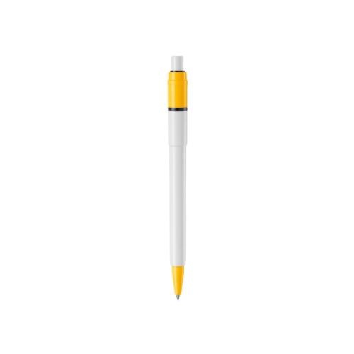 Balpen Technique wit/geel