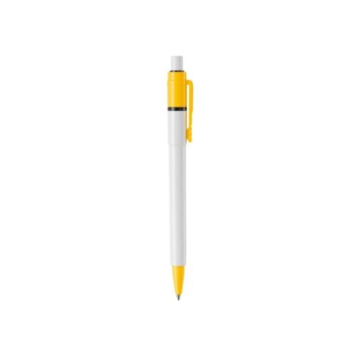 Balpen Technique wit/geel