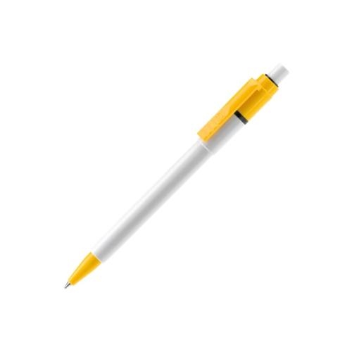 Balpen Technique wit/geel