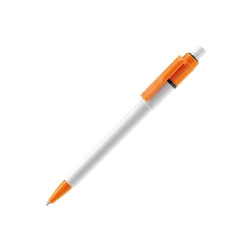 Balpen Technique wit/oranje